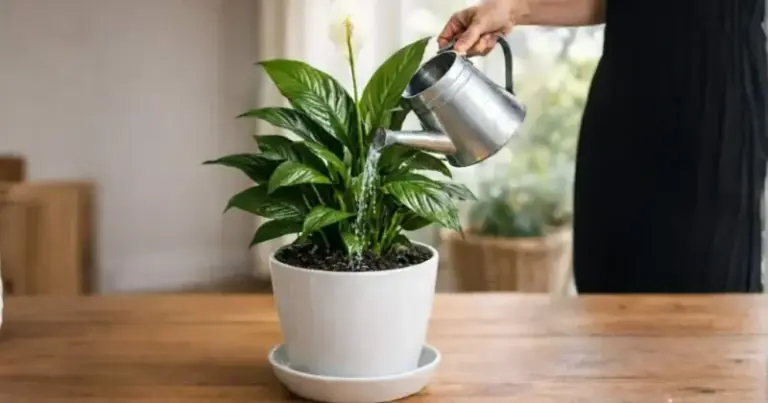 If Your Peace Lily Keeps Growing Brown Tips, Here’s The Watering Habit Quietly Causing It