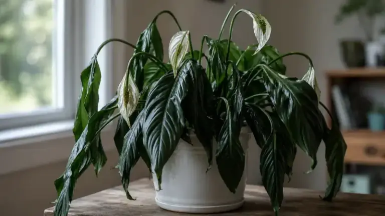 If Your Peace Lily Droops Right After Watering, The Real Cause Is Hiding In The Roots
