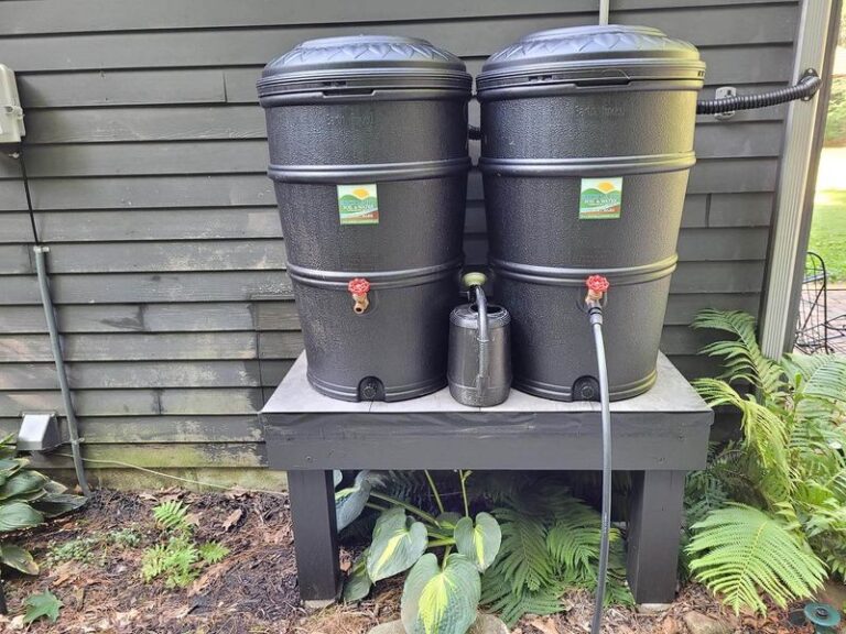 How A Rain Barrel Can Reduce Tap-Water Use For Your North Carolina Container Garden This Summer