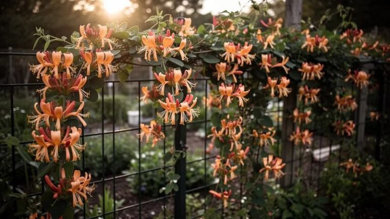 The North Carolina Native Vine That Blankets A Chain-Link Fence With Blooms Instead Of Invasive Honeysuckle