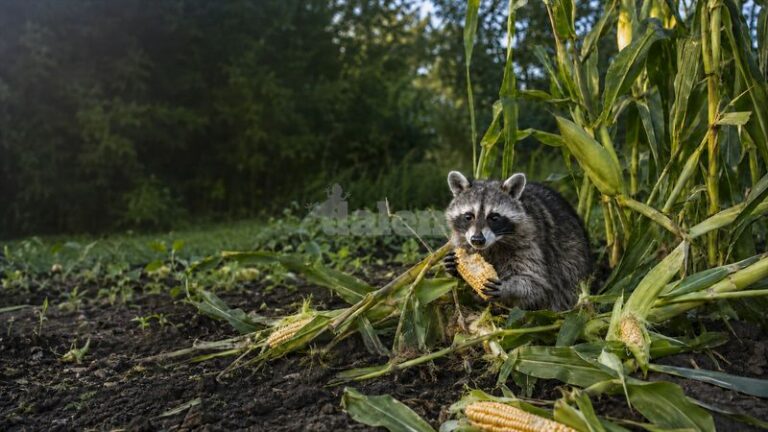 Raccoons Keep Raiding Your North Carolina Sweet Corn Patch Because The Ripening Ears Are Signaling Them In
