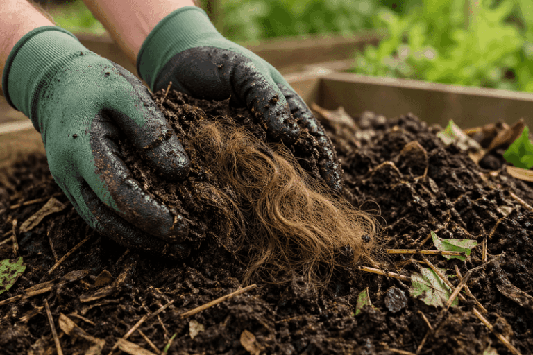 If You Sweep Human Hair Off The Barber Floor, Here’s The Slow-Release Nitrogen It Feeds Your Soil All Season