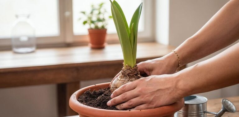 Don’t Wait Until Spring – 7 Amaryllis Steps To Start Now So It Blooms Again By Christmas