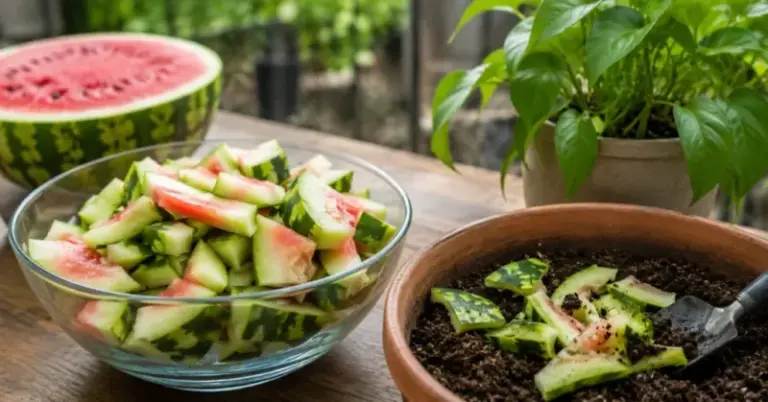 If You Toss Watermelon Rinds In The Trash Every Summer, Here Are 7 Ways They Feed Your Garden Instead
