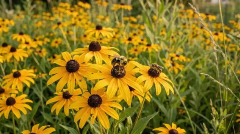 If You Rip Black-Eyed Susans Out As Weeds, Here Are 17 Native Bees That Vanish With Them