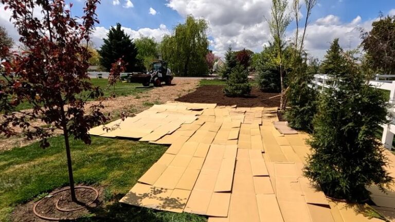 Cardboard Beats Landscape Fabric For Smothering North Carolina Weeds And Here’s Why