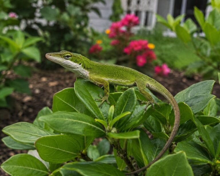 Green Anoles Are Suddenly Everywhere In Your North Carolina Yard And Here’s What That Shift Signals