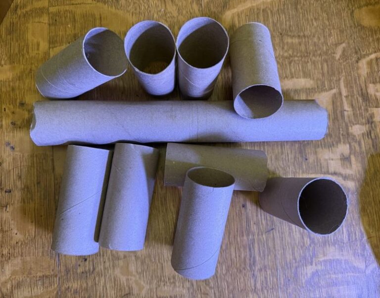 Toilet Paper Tubes as a Carbon-Rich Brown for Your Compost Pile