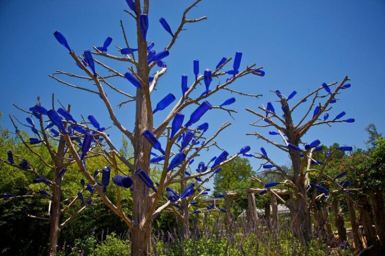 What Those Glass Bottles Hanging From Trees In North Carolina Yards Really Mean