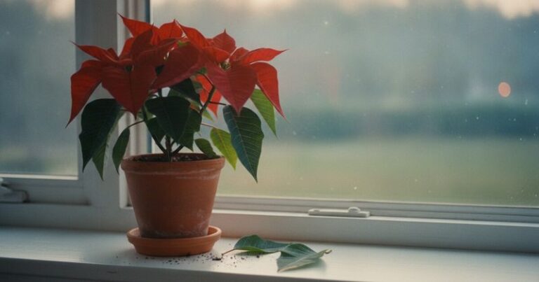 Your Poinsettia Drops Its Leaves Within A Week Because Of The Ride Home, Not Your Watering