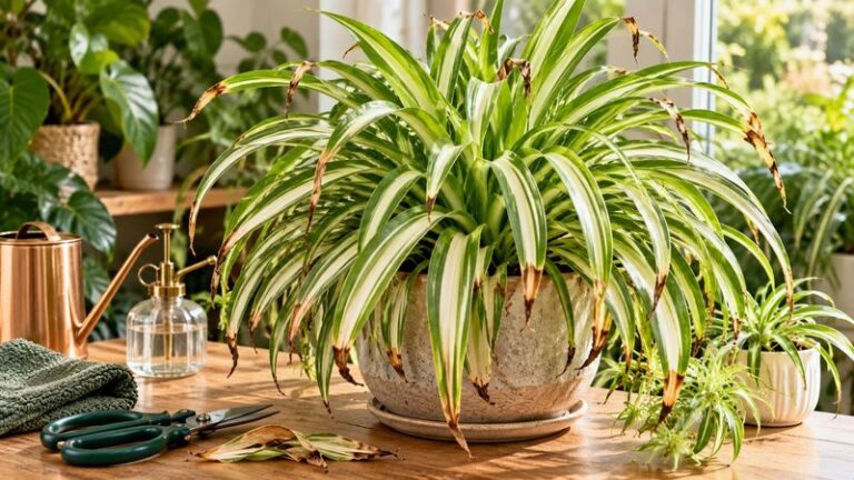 Spider Plant Tips Turning Brown Indoors May Be Reacting To Your Tap Water, Among Other Causes