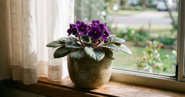 The Simple Windowsill Habits That Keep African Violets Blooming All Winter In North Carolina Homes