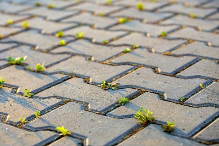 Debris Can Give Weeds a Foothold Between Your Pavers: How to Reduce Regrowth